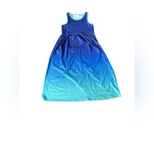 Pixie Girl Blue Ombre Kids Dress Size 14/16